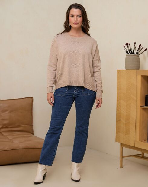 Pull Mariane taupe