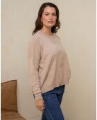 Pull Mariane taupe