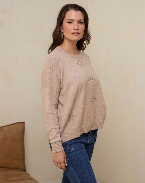 Pull Mariane taupe