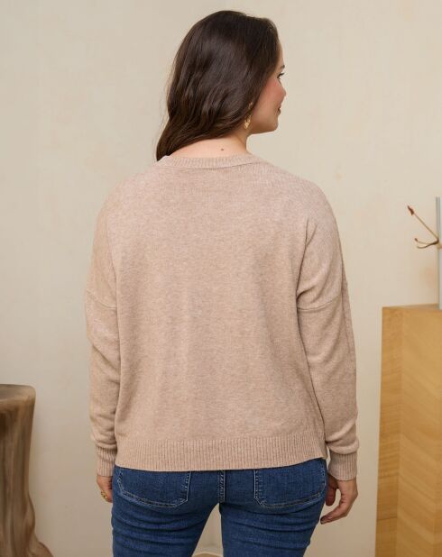 Pull Mariane taupe