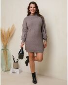 Robe Pull Victoria taupe