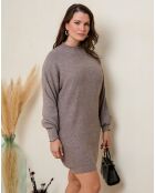 Robe Pull Victoria taupe