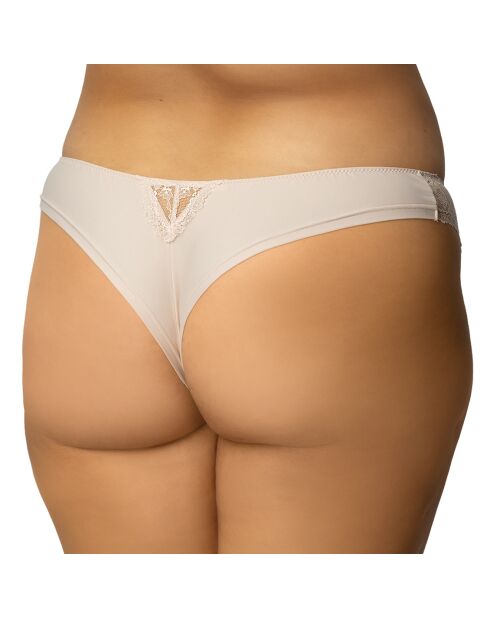 String Alisha rose poudré