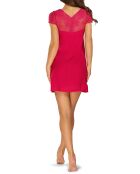 Robe de nuit Marcela rose framboise