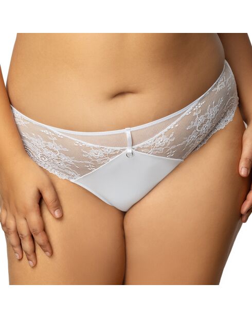 Culotte haute Alisha blanche