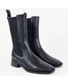 Chelsea Boots en Cuir Aron noires - Talon 4 cm