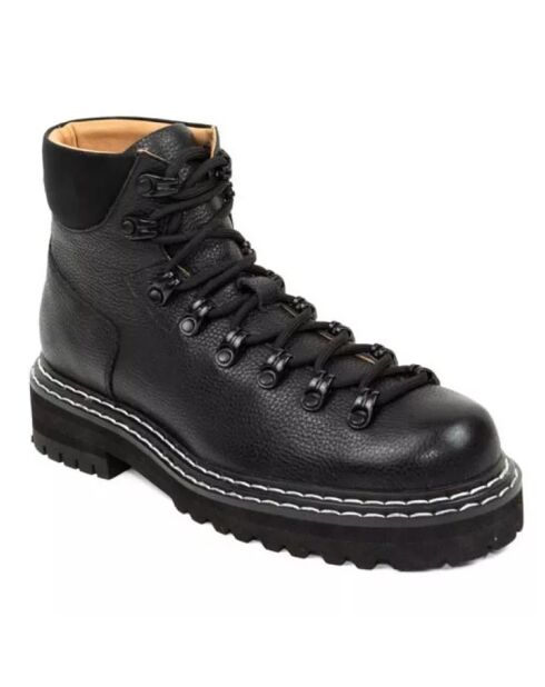 Boots en Cuir Clyde noires