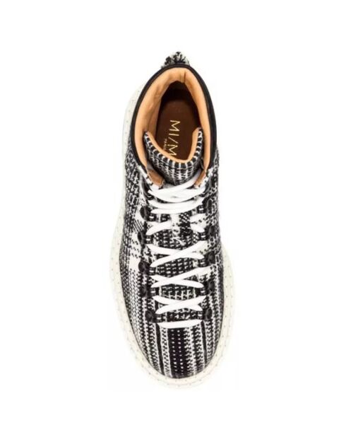 Boots Clyde noir/blanc