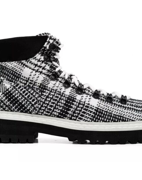 Boots Clyde noir/blanc