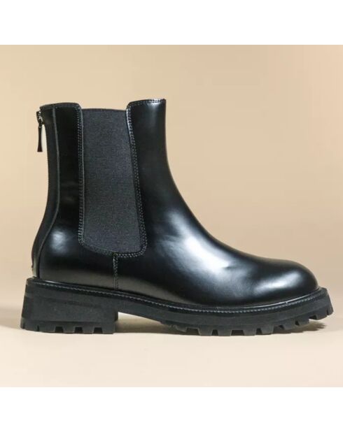 Chelsea Boots en Cuir Oslo noires
