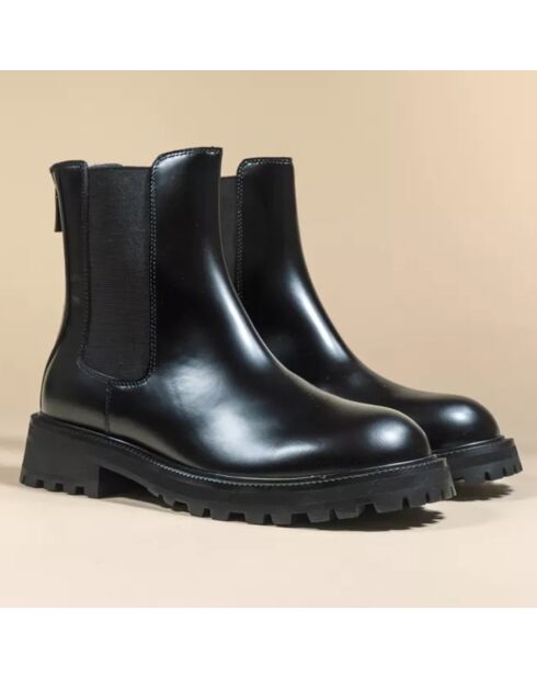 Chelsea Boots en Cuir Oslo noires