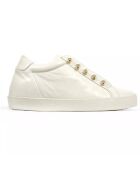 Sneakers en Cuir Joe blanc/doré