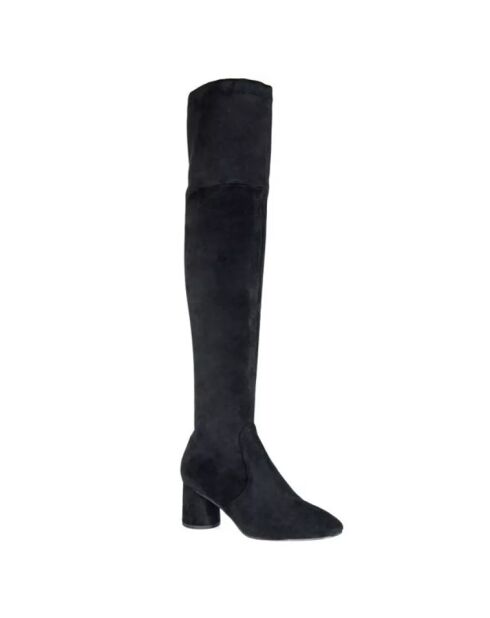 Cuissardes Kent I noires - Talon 6 cm