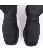 Bottes Mara noires - Talon 7 cm