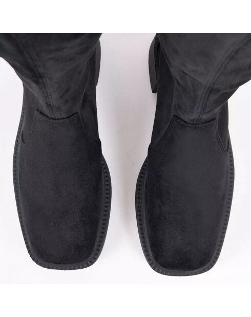 Bottes Mara noires - Talon 7 cm