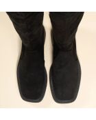 Bottes Mara noires - Talon 7 cm