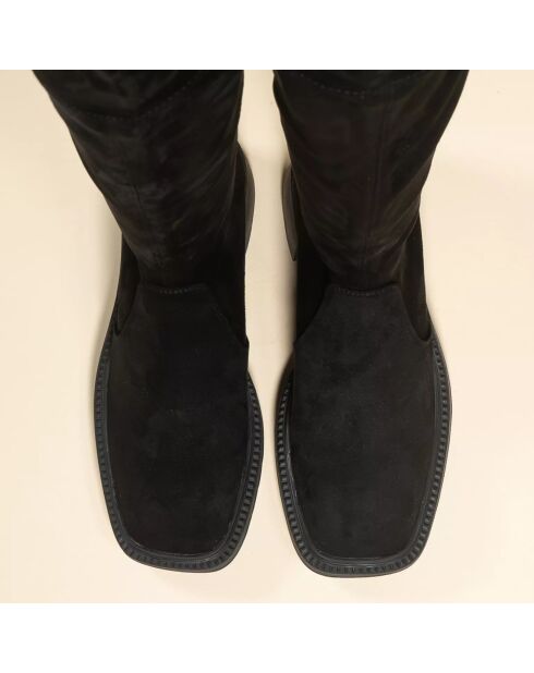 Bottes Mara noires - Talon 7 cm