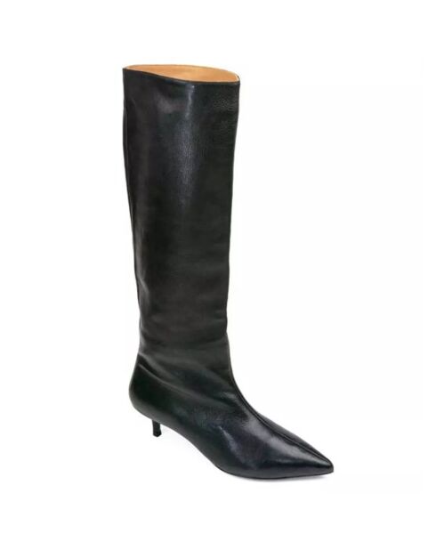 Bottes en Cuir Molly noires