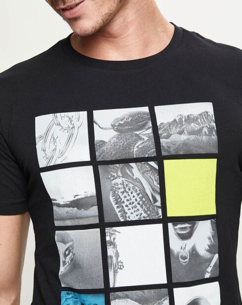 Picture Logo zwart t-shirt