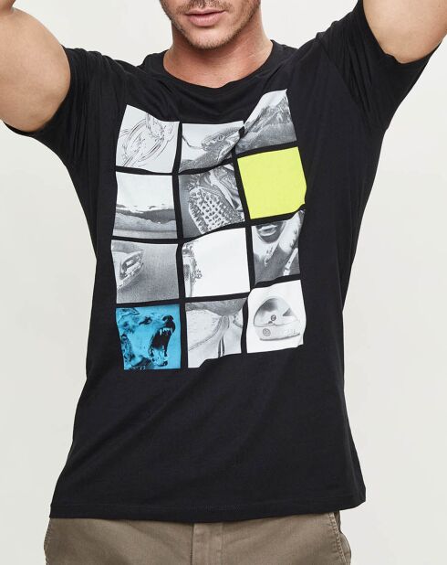 T-Shirt Picture Logo noir