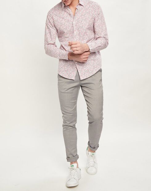 Camicia a maniche lunghe multicolor