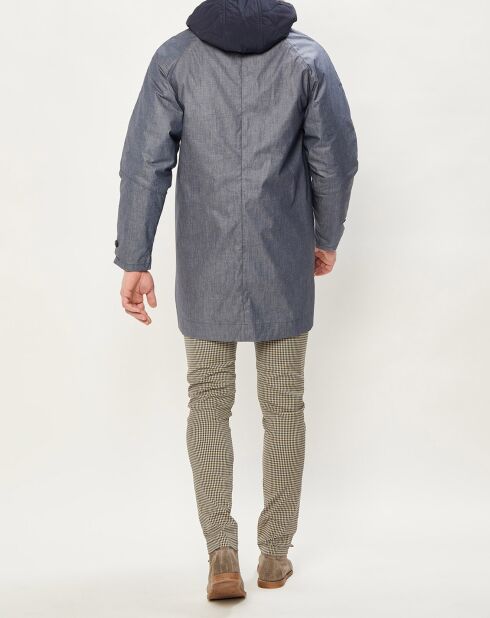 Parka Giobutto Sartoriale bleu foncé