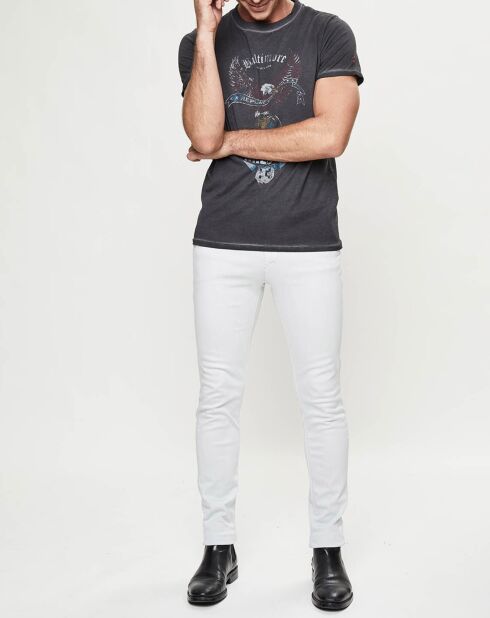 Pantalon chino Zeumar gris clair