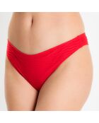 Bas de maillot de bain rouge