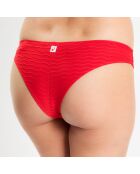 Bas de maillot de bain rouge