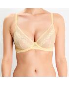 Soutien-gorge avec armatures Héritage de Lou jaune