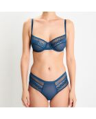 Soutien-gorge avec armatures Héritage de Lou bleu pétrole