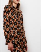 Chemise Droite Asma terracotta