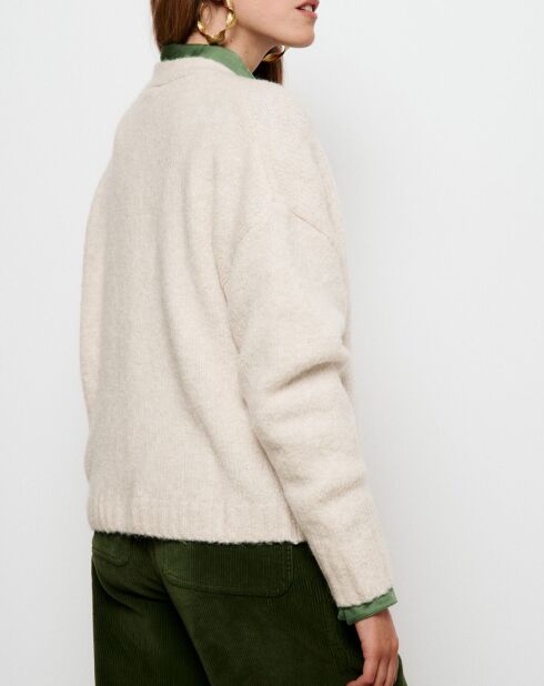 Cardigan ampio Monique cappuccino