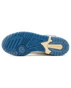 Baskets en Cuir 550 blanc/bleu