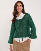 Pull Bonbon vert gazon