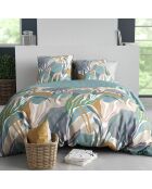 Parure housse de couette Palma violette - 240x220 cm