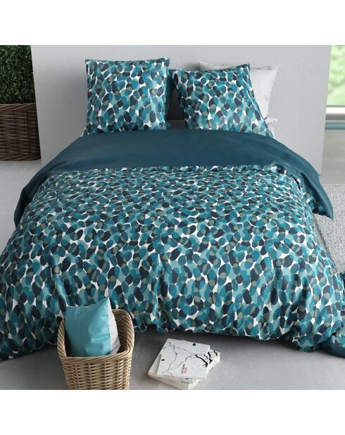 Set de funda nórdica azul Nelly, 240 x 220 cm
