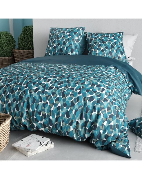 Set de funda nórdica azul Nelly, 240 x 220 cm