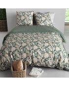 Set copripiumino verde Nour - 240x220 cm