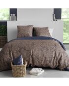 Parure housse de couette Ninon rouge