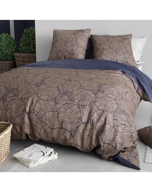 Parure housse de couette Ninon rouge