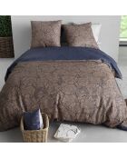 Parure housse de couette Ninon rouge