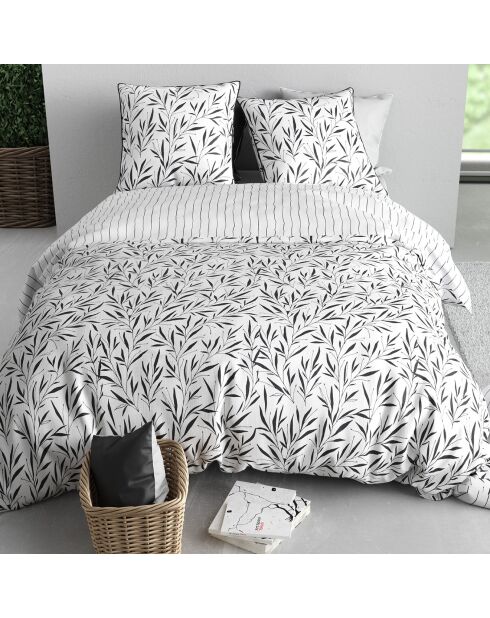 Juego de funda nórdica negra Nina