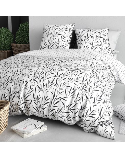 Juego de funda nórdica negra Nina