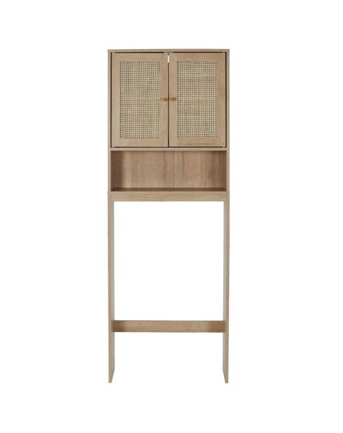 Meuble wc bali  marron - 60x166x20 cm