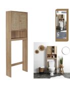 Meuble wc bali  marron - 60x166x20 cm