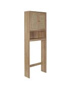 Meuble wc bali  marron - 60x166x20 cm