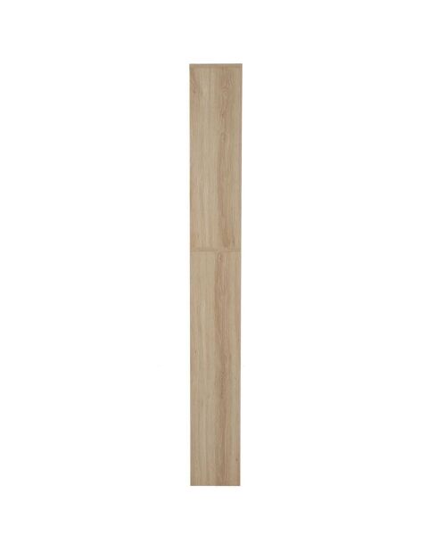 Meuble wc klaus  marron - 60x166x20 cm