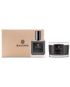 Vaporisateur & Bougie de voyage Obsidien Bois de santal noir - 1 mèche 20h