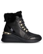 Boots en Cuir Alyssa noires
